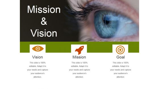 Mission And Vision Ppt PowerPoint Presentation Show Graphic Images