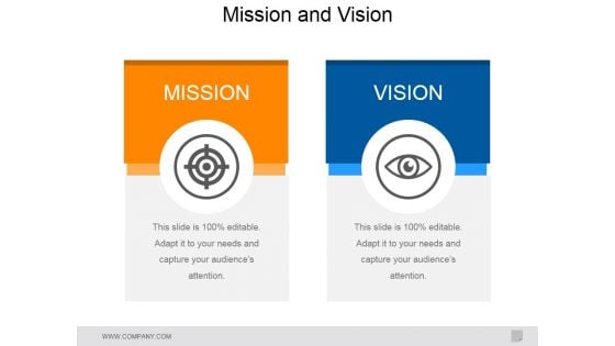 Mission And Vision Ppt PowerPoint Presentation Show Infographics