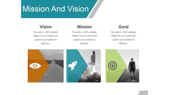 Mission And Vision Ppt PowerPoint Presentation Summary Deck