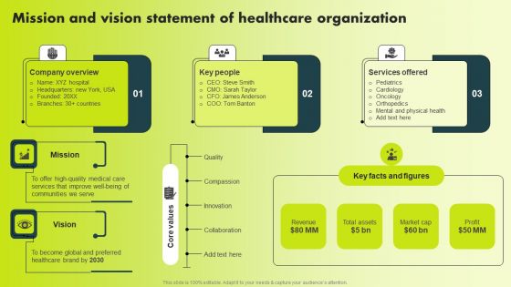 Mission And Vision Statement Of Healthcare Organization Themes PDF Mission And Vision Statement Of Healthcare Organization Themes PDF