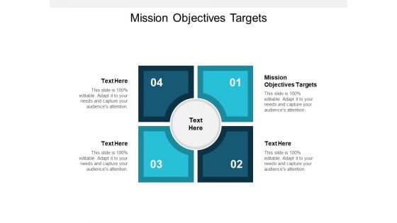 Mission Objectives Targets Ppt PowerPoint Presentation Slides Tips