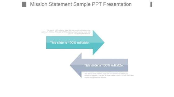 Mission Statement Sample Ppt Presentation