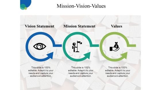 Mission Vision Values Ppt PowerPoint Presentation Professional Slides