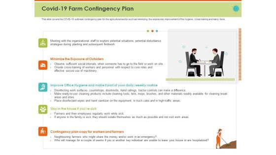 Mitigating The Impact Of COVID On Food And Agriculture Sector COVID 19 Farm Contingency Plan Portrait PDF Mitigating The Impact Of COVID On Food And Agriculture Sector COVID 19 Farm Contingency Plan Portrait PDF