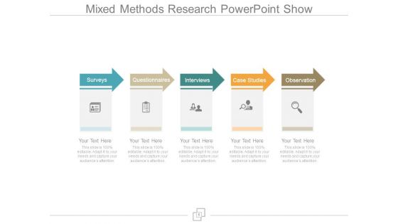 Mixed Methods Research Powerpoint Show