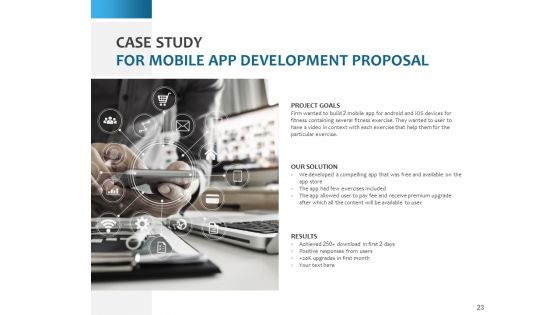 Mobile App Development Proposal Ppt PowerPoint Presentation Complete Deck With Slides