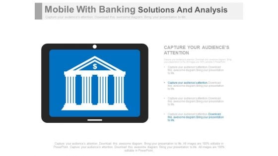 Mobile App For Banking Transactions Powerpoint Slides