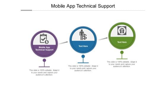 Mobile App Technical Support Ppt PowerPoint Presentation Inspiration Information Cpb
