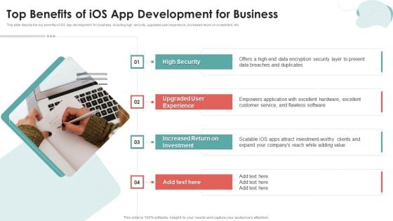 Mobile Application Development Top Benefits Of Ios App Development For Business Microsoft PDF