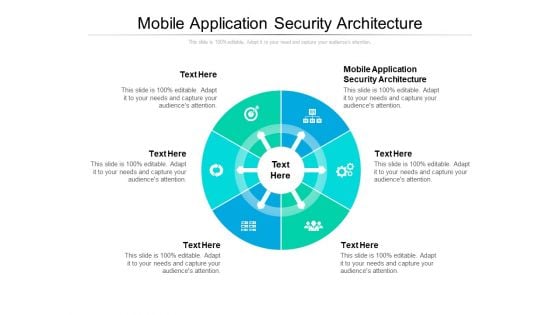 Mobile Application Security Architecture Ppt PowerPoint Presentation Gallery Examples Cpb Pdf