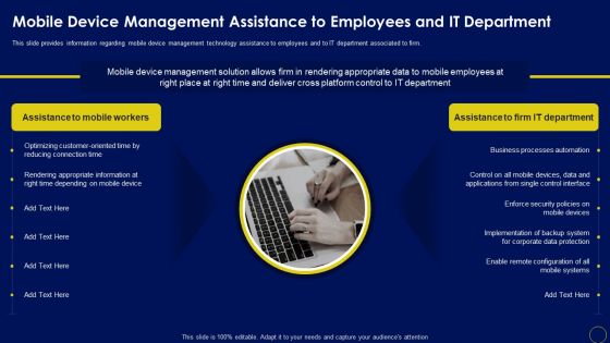 Mobile Device Management Assistance Business Mobile Device Security Management And Mitigation Template PDF Mobile Device Management Assistance Business Mobile Device Security Management And Mitigation Template PDF