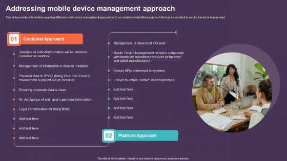 Mobile Device Management For Improving IT Operations Addressing Mobile Device Management Designs PDF