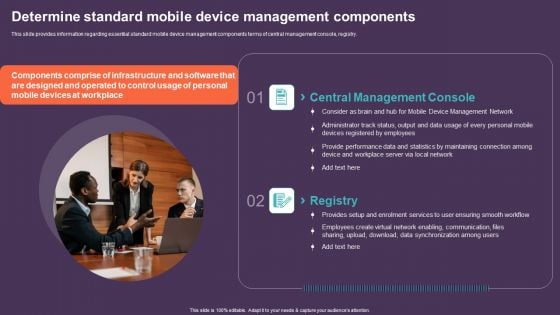 Mobile Device Management For Improving IT Operations Determine Standard Mobile Device Management Structure PDF
