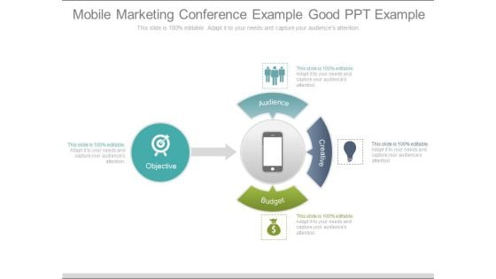 Mobile Marketing Conference Example Good Ppt Example