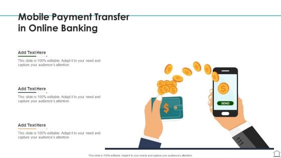 Mobile Payment Transfer In Online Banking Inspiration PDF