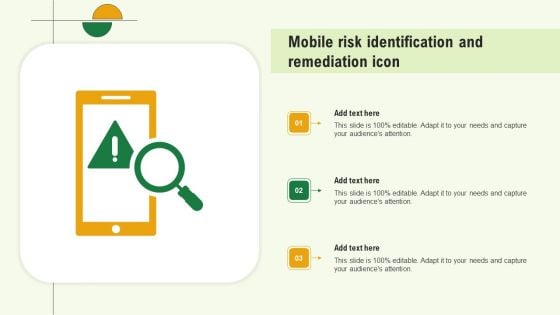 Mobile Risk Identification And Remediation Icon Guidelines PDF