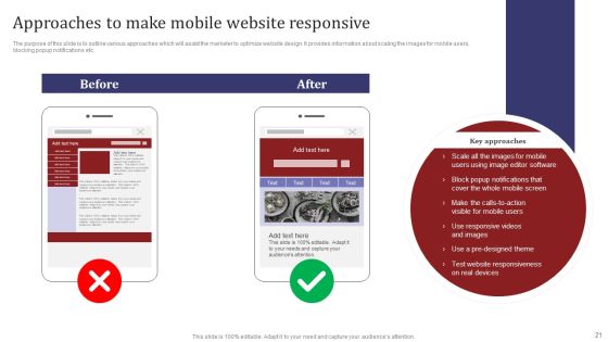 Mobile Search Engine Optimization Plan Ppt PowerPoint Presentation Complete Deck With Slides Slide21
