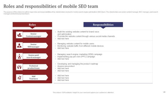 Mobile Search Engine Optimization Plan Ppt PowerPoint Presentation Complete Deck With Slides Slide24