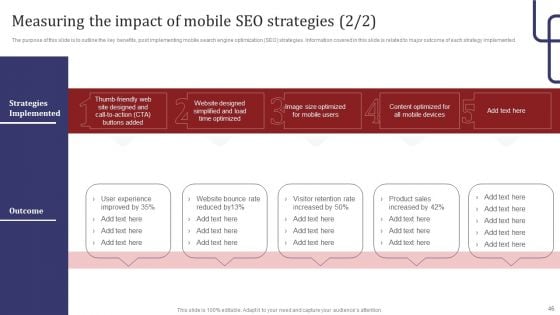 Mobile Search Engine Optimization Plan Ppt PowerPoint Presentation Complete Deck With Slides