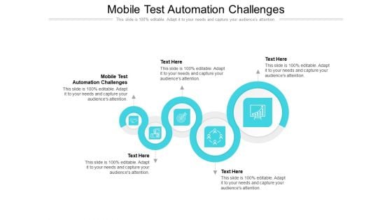 Mobile Test Automation Challenges Ppt PowerPoint Presentation Slides Topics Cpb Pdf