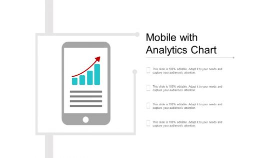 Mobile With Analytics Chart Ppt PowerPoint Presentation Layouts Graphics