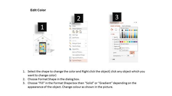 Mobile With Multiple Icons Of Technology Powerpoint Template