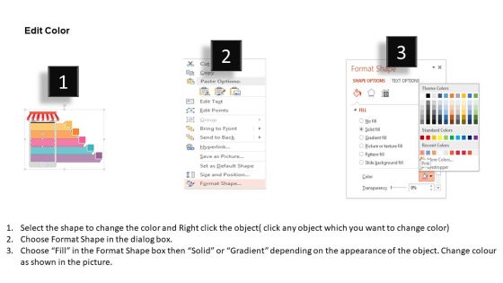 Mobile With Roof And Technology Icons Powerpoint Template