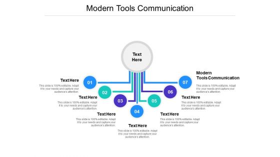 Modern Tools Communication Ppt PowerPoint Presentation Ideas Cpb Pdf