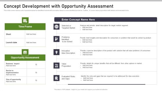 Modernization And Product Concept Development With Opportunity Assessment Pictures PDF Modernization And Product Concept Development With Opportunity Assessment Pictures PDF