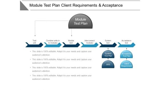 Module Test Plan Client Requirements And Acceptance Ppt PowerPoint Presentation Infographics Structure