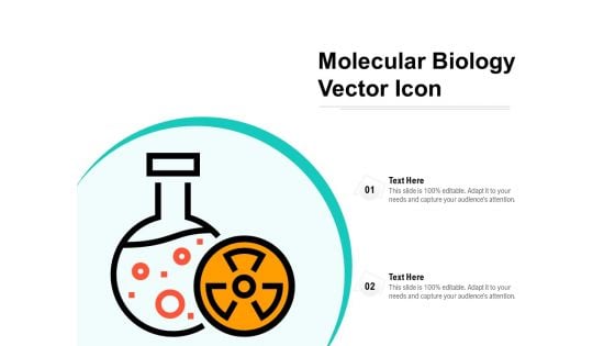 Molecular Biology Vector Icon Ppt PowerPoint Presentation File Example File PDF