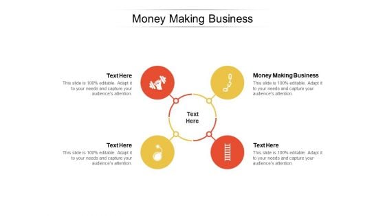 Money Making Business Ppt PowerPoint Presentation Outline Design Templates Cpb