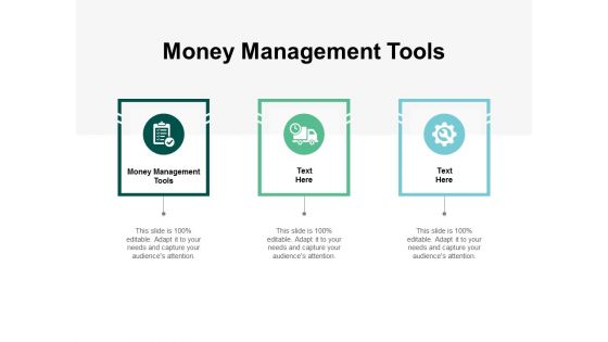 Money Management Tools Ppt PowerPoint Presentation Styles Brochure Cpb