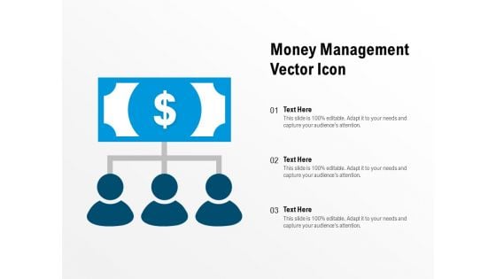 Money Management Vector Icon Ppt PowerPoint Presentation Layouts Introduction
