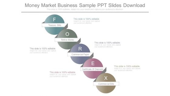 Money Market Business Sample Ppt Slides Download