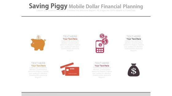 Money Saving And Investment Ideas Powerpoint Slides