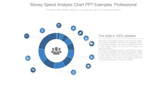 Money Spend Analysis Chart Ppt Examples Professional