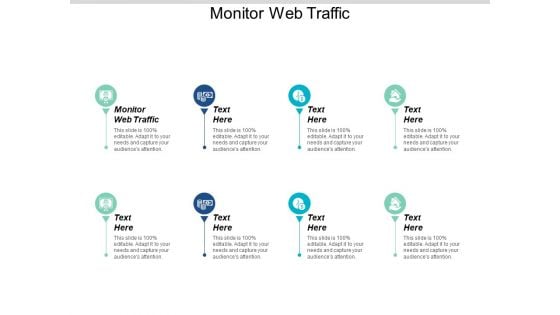 Monitor Web Traffic Ppt PowerPoint Presentation Ideas Layout Ideas Cpb