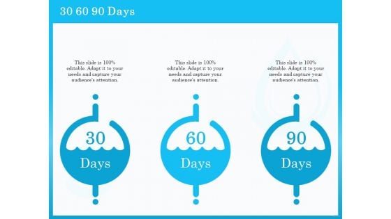 Monitoring And Evaluating Water Quality 30 60 90 Days Ppt PowerPoint Presentation Styles Slides PDF Monitoring And Evaluating Water Quality 30 60 90 Days Ppt PowerPoint Presentation Styles Slides PDF