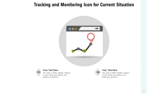 Monitoring Icon Exclamation Location Magnifying Glass Ppt PowerPoint Presentation Complete Deck