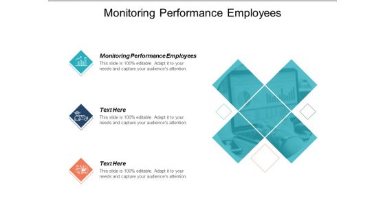Monitoring Performance Employees Ppt PowerPoint Presentation Show Background Designs Cpb