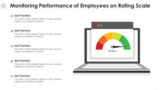 Monitoring Performance Of Employees On Rating Scale Template PDF