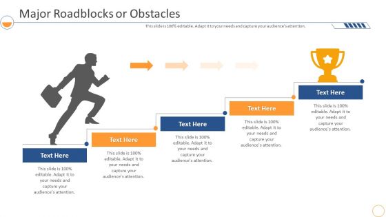 Monthly Company Performance Analysismajor Roadblocks Or Obstacles Guidelines PDF