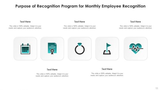 Monthly Employee Recognition Certificate Facilitating Ppt PowerPoint Presentation Complete Deck With Slides