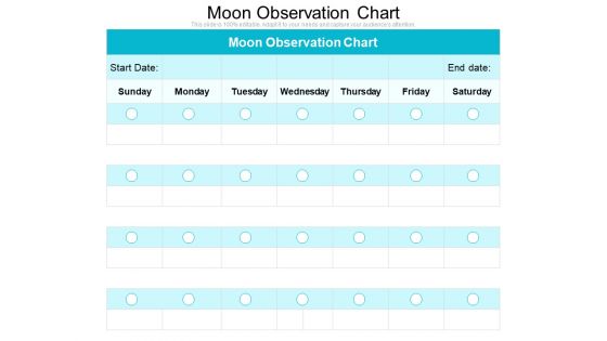 Moon Observation Chart Ppt PowerPoint Presentation File Graphics Tutorials PDF