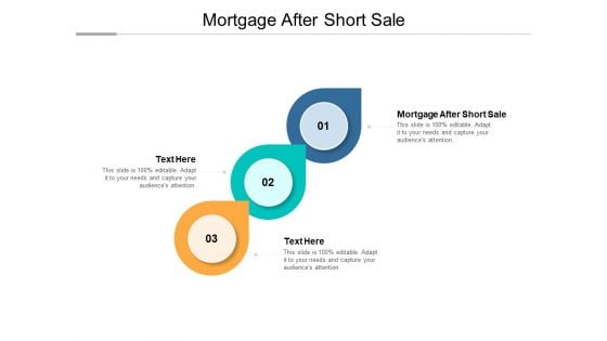 Mortgage After Short Sale Ppt PowerPoint Presentation Portfolio Graphic Images Cpb Pdf