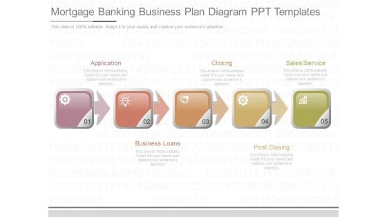 Mortgage Banking Business Plan Diagram Ppt Templates