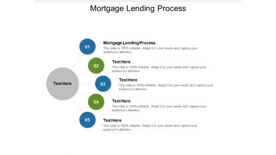 Mortgage Lending Process Ppt PowerPoint Presentation Outline Elements Cpb Pdf