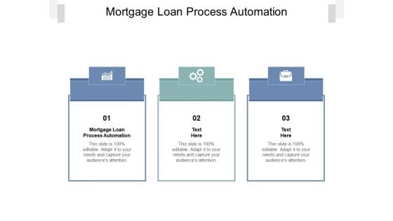 Mortgage Loan Process Automation Ppt PowerPoint Presentation Layouts Smartart Cpb Pdf