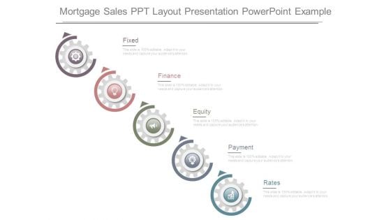 Mortgage Sales Ppt Layout Presentation Powerpoint Example